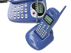 retro telephone 3D Model