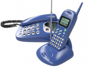 retro telephone 3D Model