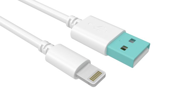 usb cable 3D Model .c4d .max .obj .3ds .fbx .stl .blend 