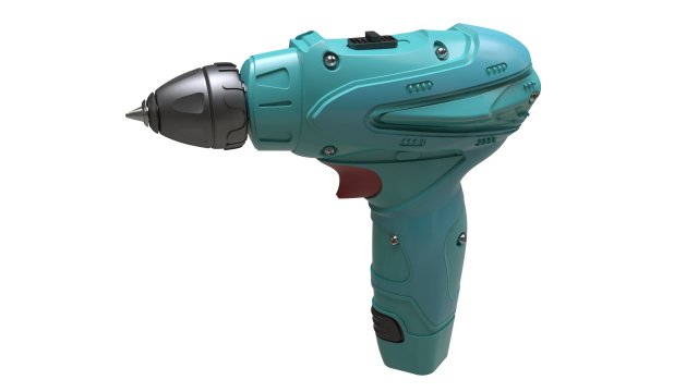 hand drill Model 3D .c4d .max .obj .3ds .fbx .stl .blend