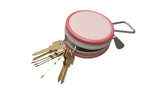 key case 3D Model .c4d .max .obj .3ds .fbx .stl .blend 