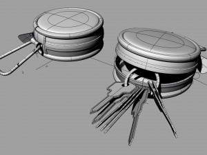 key case 3D Model