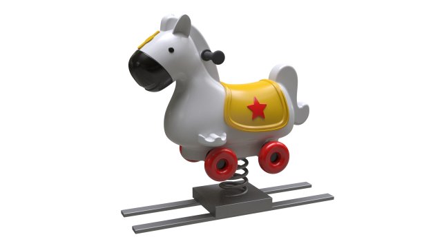 rocking horse 3D-Modell .c4d .max .obj .3ds .fbx .stl .blend 
