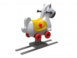 rocking horse 3D-Modell