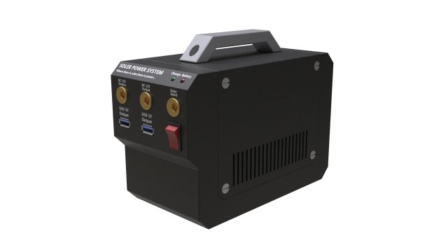 portable generator 3D Model .c4d .max .obj .3ds .fbx .stl .blend 