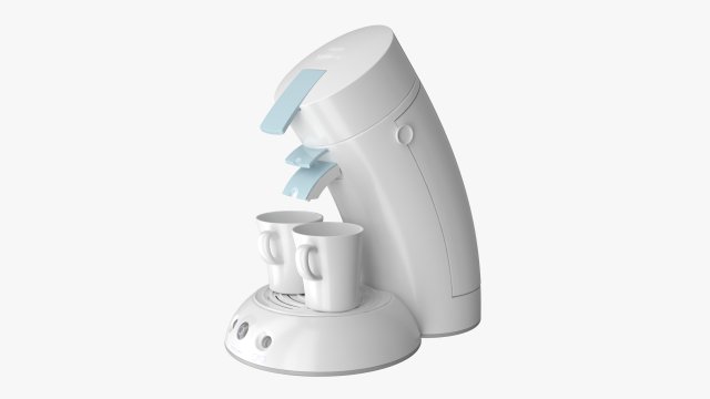 soybean milk machine 3D 모델 .c4d .max .obj .3ds .fbx .stl .blend