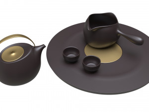 tea set 3D Model