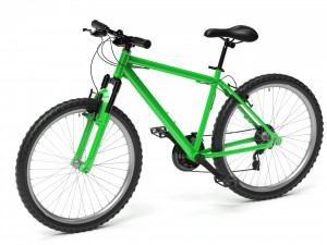 green mountain bike 3Dモデル