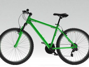 green mountain bike 3D 模型