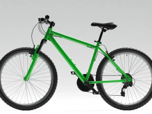 green mountain bike 3D Model