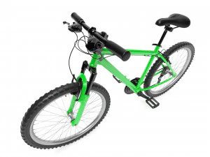 green mountain bike 3D Model