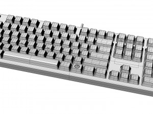 keyboard Model 3D