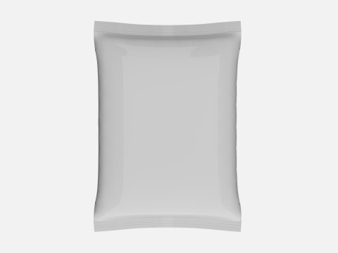 Snack Bag 140x180mm 3D 모델
