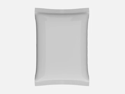 Snack Bag 140x180mm 3D Model