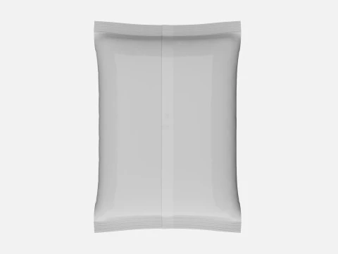 Snack Bag 140x180mm 3D Model