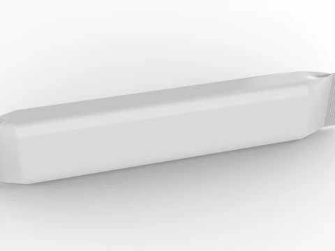 Snack Bag 165x30x15mm 3D Model