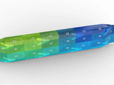 Snack Bag 165x30x15mm 3D Model