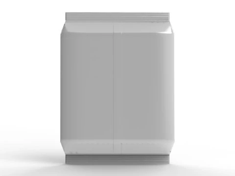 Snack Bag 85x124x20mm 3D Model