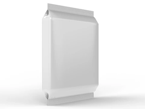 Snack Bag 85x124x20mm 3D Model