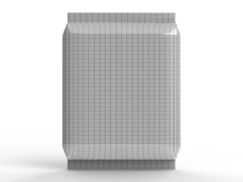 Snack Bag 85x124x20mm 3D Model