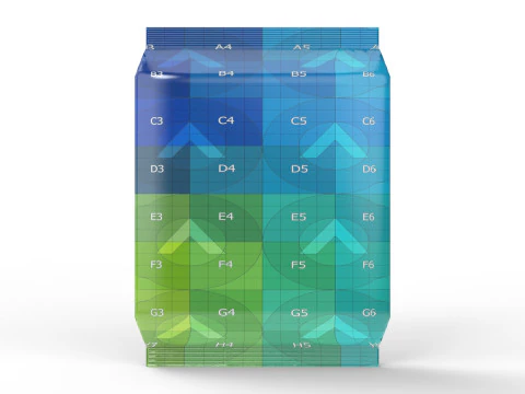 Snack Bag 85x124x20mm 3D Model