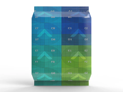 Snack Bag 85x124x20mm 3D Model