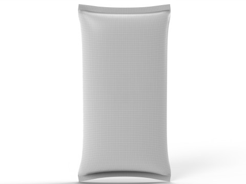 Jumbo Snack Bag 250x450mm packaging mockup 3D Model