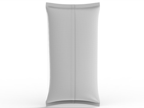 Jumbo Snack Bag 250x450mm packaging mockup 3D Model