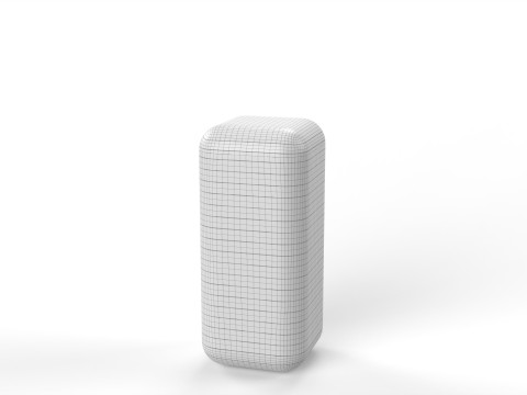Bread Slice Foil Packaging 3D Model