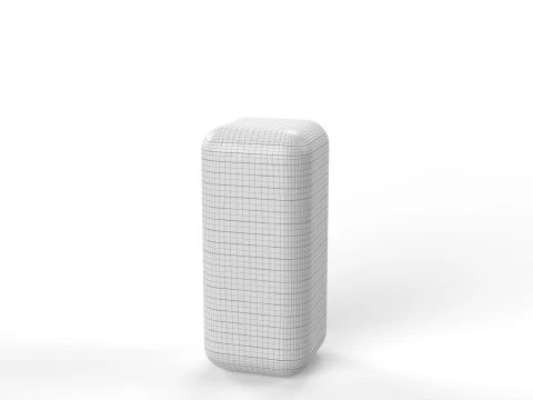 Bread Slice Foil Packaging 3D Model