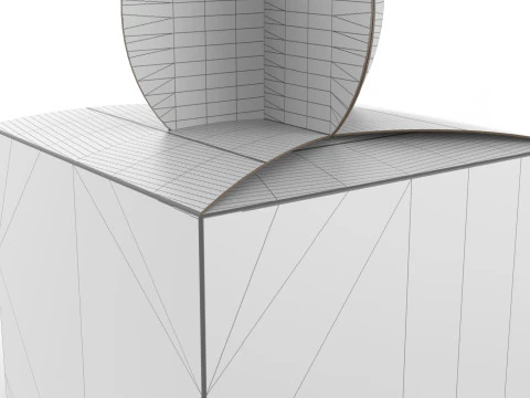 Gift box 150x150x150mm 3D Model