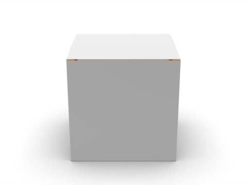 Packaging box cube 80x80x80mm DIE-CUT INCLUDE 3Dモデル
