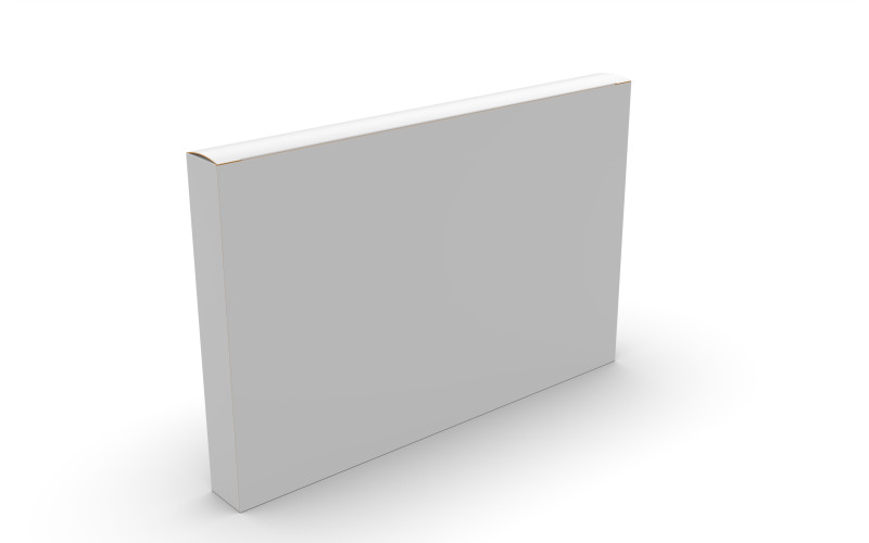 Packaging box 200x20x130mm 3D Модель .c4d .max .obj .3ds .fbx .stl .blend 
