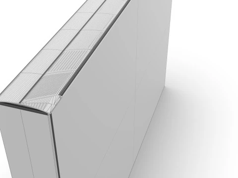 Packaging box 200x20x130mm 3D Model