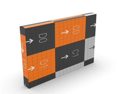 Packaging box 200x20x130mm 3D Model