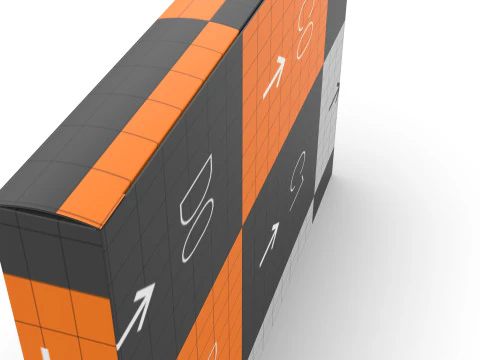 Packaging box 200x20x130mm 3D Model