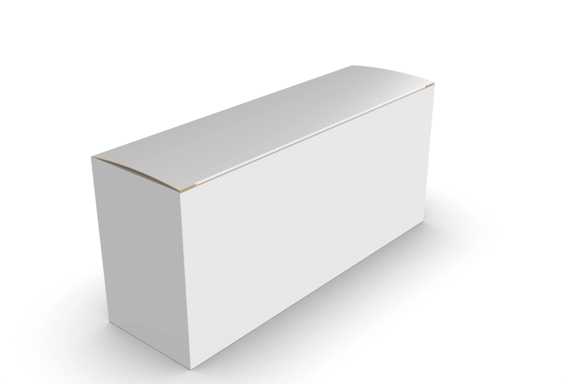 Packaging box 200x60x90mm 3D Model .c4d .max .obj .3ds .fbx .stl .blend