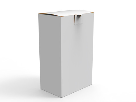 Packaging box 90x60x150mm 3D Модель