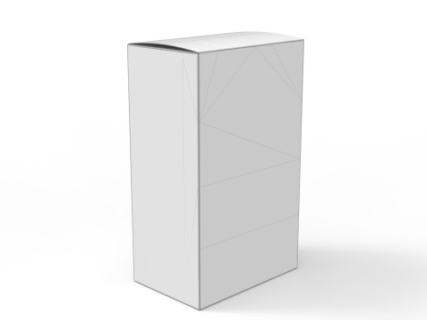 Packaging box 90x60x150mm 3D Модель