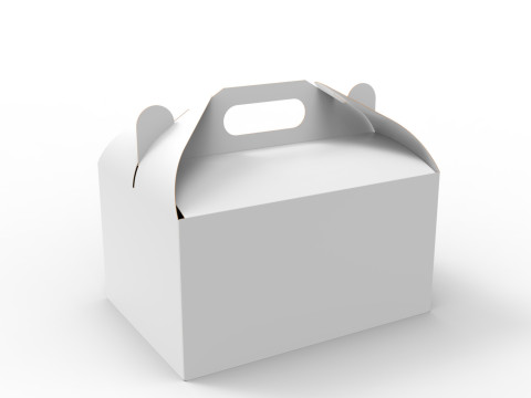 Packaging Box Carrying Handle 280x200x150mm Modelo 3D
