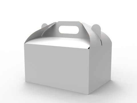 Packaging Box Carrying Handle 280x200x150mm Model 3D