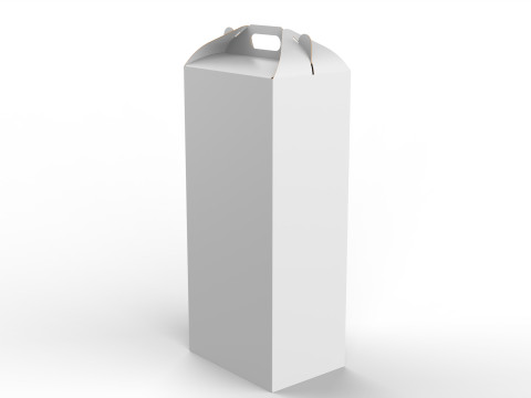 Packaging Box Carrying Handle 280x200x625mm 3D Модель