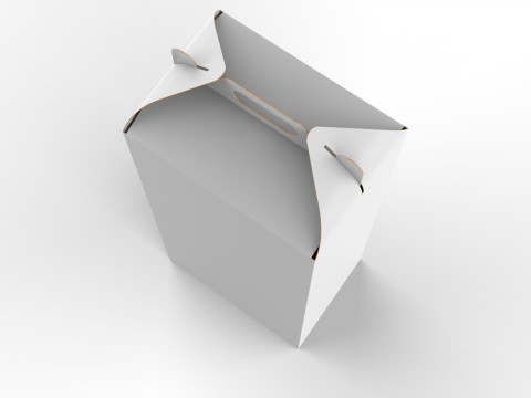 Packaging Box Carrying Handle 280x200x625mm 3D Модель