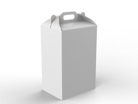 Packaging Box Carrying Handle 400x300x600mm Modelo 3D