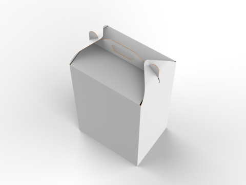 Packaging Box Carrying Handle 400x300x600mm 3D Model