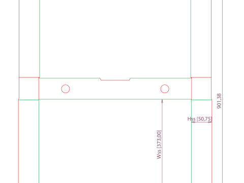Pizza Cardboard Box Open and Close 375x375x50mm DIE-CUT IN FILES 3D Модель