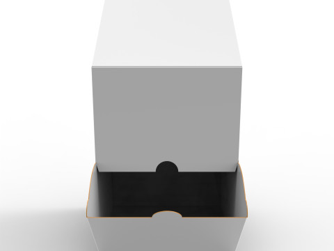 Packaging Dispenser box with tapered top 150x130x280mm 3D-Modell