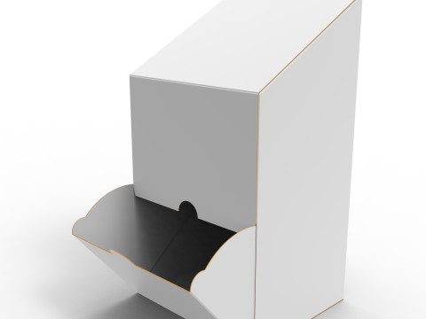 Packaging Dispenser box with tapered top 150x130x280mm 3D-Modell