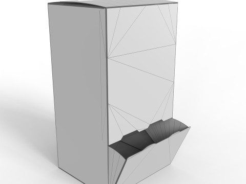 Packaging Dispenser box 150x130x280mm 3Dモデル
