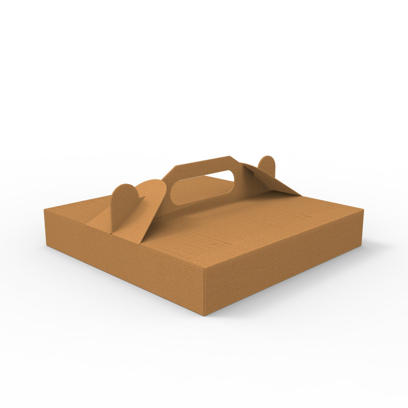 Pizza box DIMENSION OF THE BOX 300x300x50mm 3D Модель .c4d .max .obj .3ds .fbx .stl .blend 